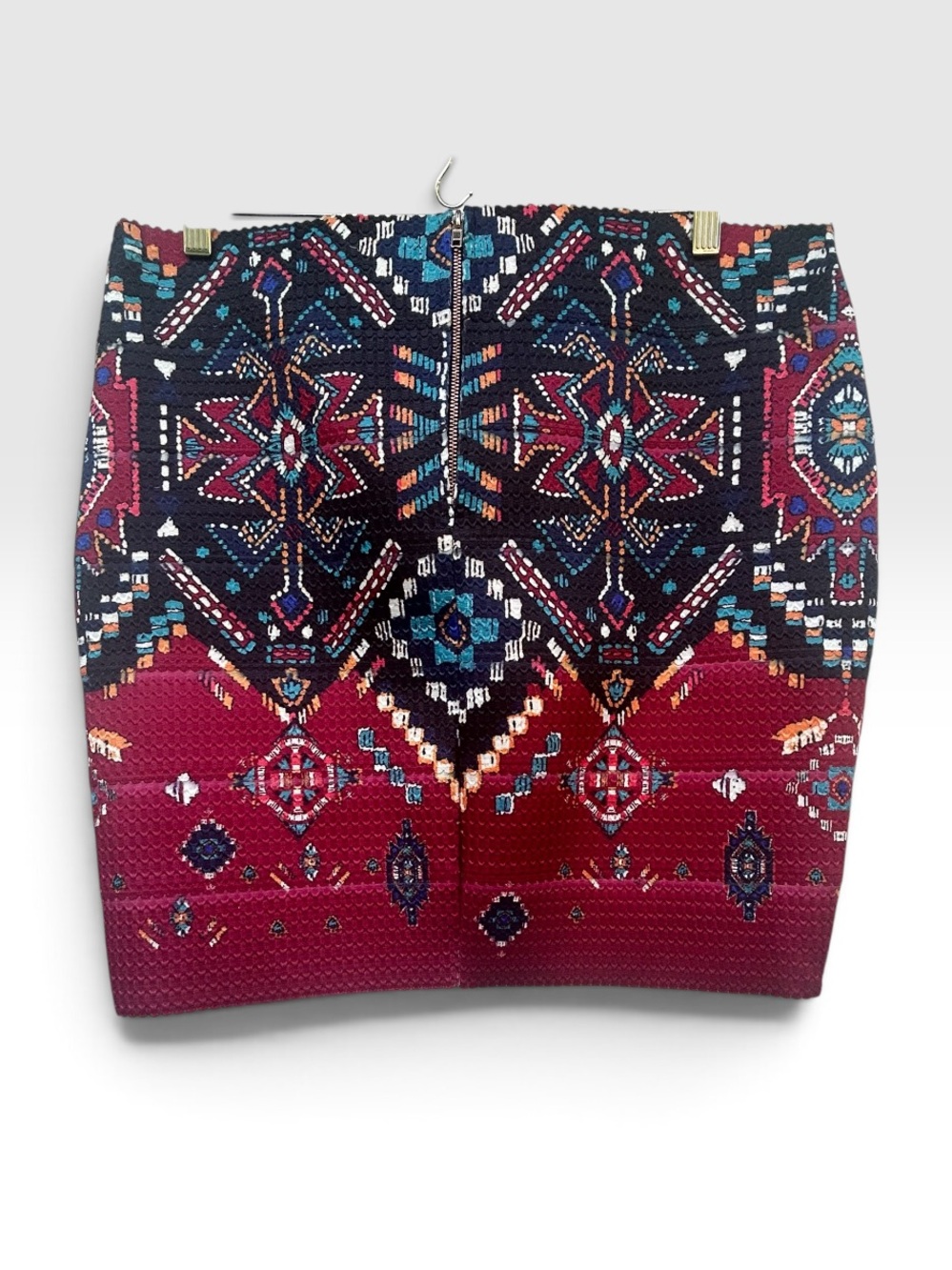 Xhilaration Navajo bodycon mini skirt XL